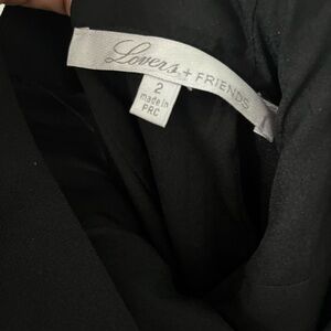 Lovers + Friends Black Maxi Dress